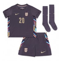 Camisa de time de futebol Inglaterra Jarrod Bowen #20 Replicas 2º Equipamento Infantil Europeu 2024 Manga Curta (+ Calças curtas)